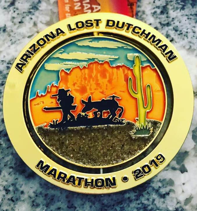 2019 marathon medal