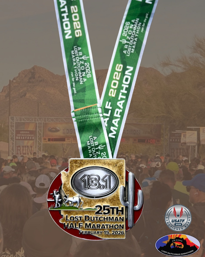 Half Marathon race on Apache Trail